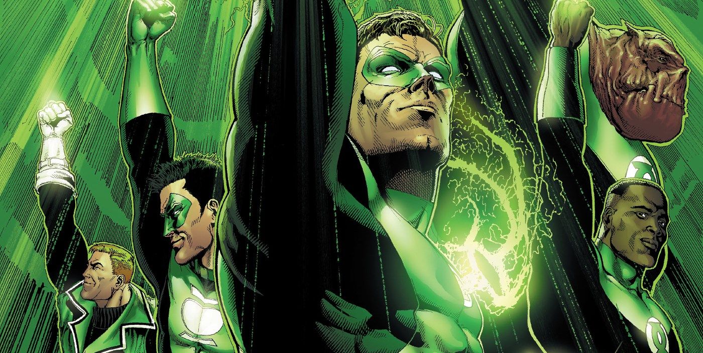 Hal Jordan John Stewart Confirmed For Green Lantern Corps