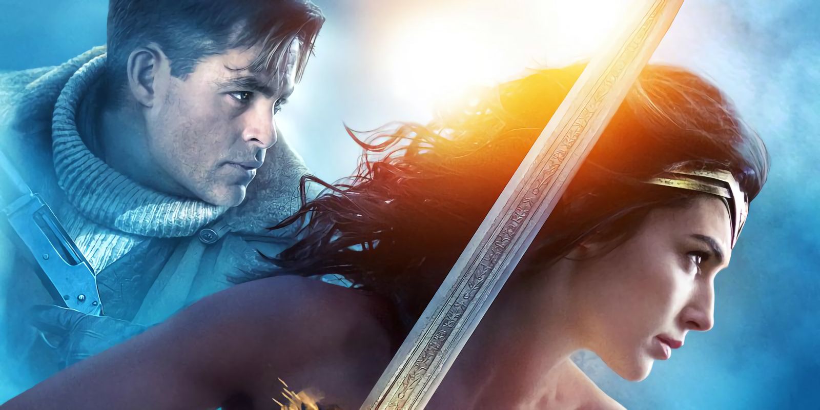 Steve Trevor Wonder Woman Poster Screen Rant