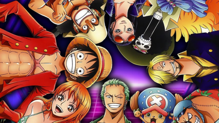 Chapeaux de paille One Piece devant un fond cyberpunk - Anime Featured Image