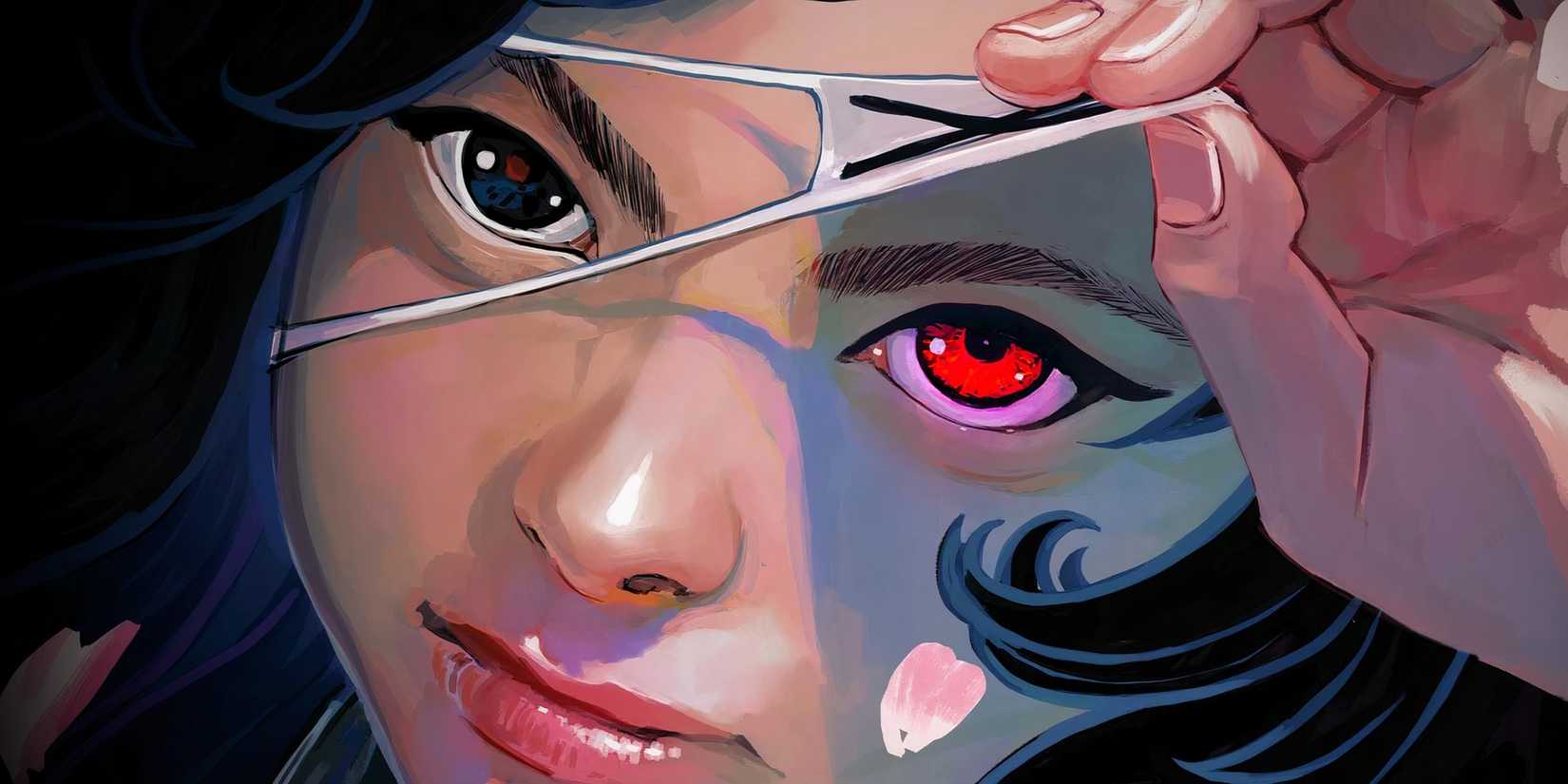 Natsu con occhio luminoso nella copertina degli Ultimate X-Men