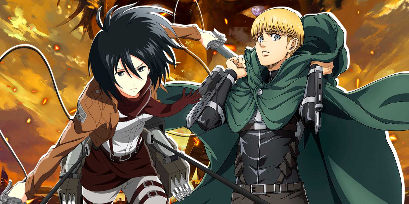 Attack on Titan - Mikasa and Armin