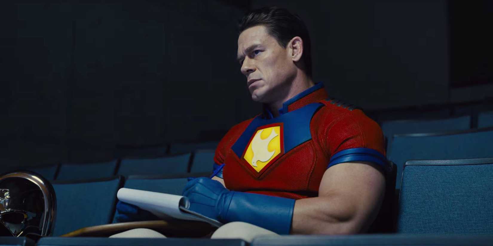 John Cena as Peacemaker in The Suicide Squad
