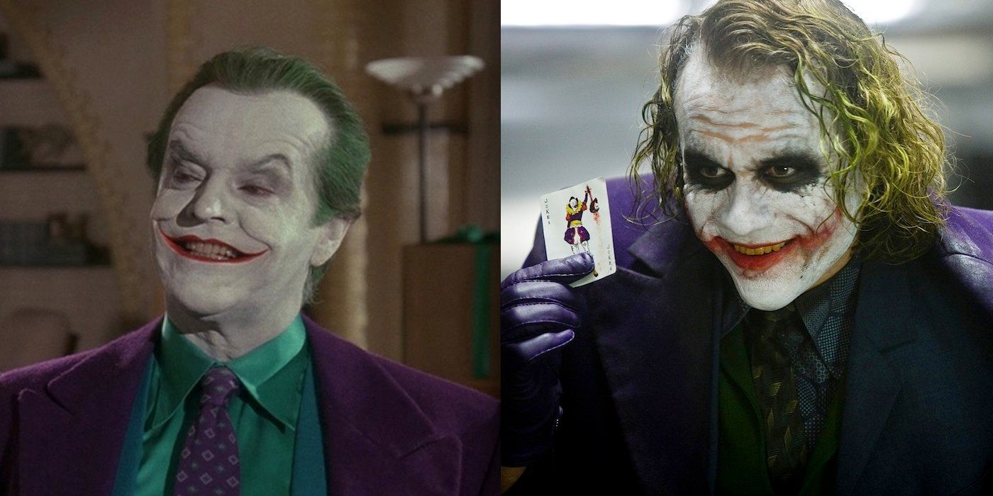 Joker - Jack Nicholson & Heath Ledger