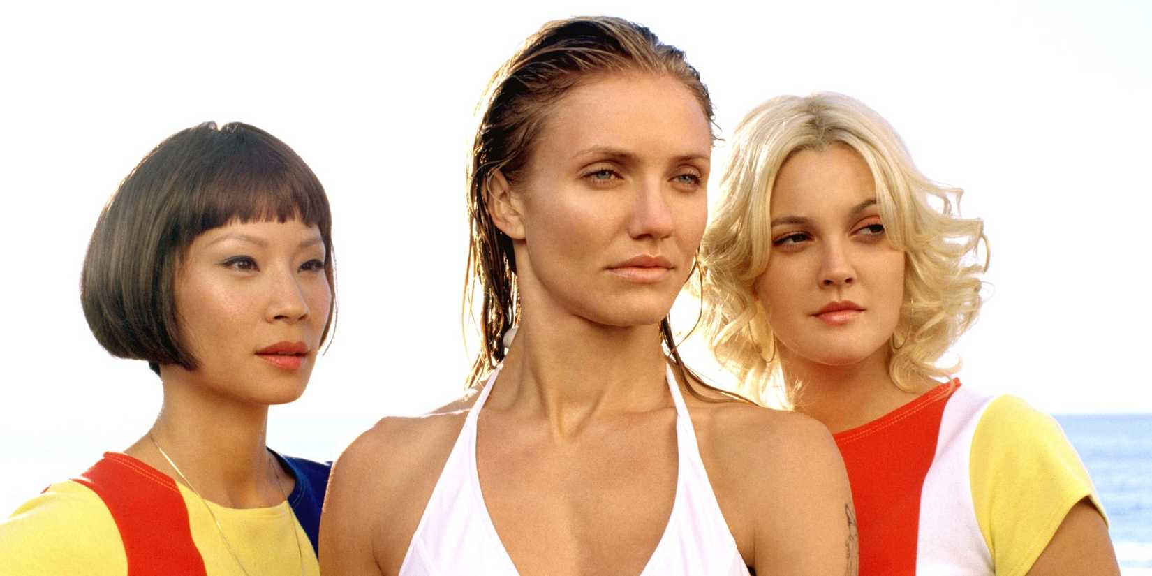 As Anjos de Charlie em trajes de banho em Charlie's Angels: Full Throttle