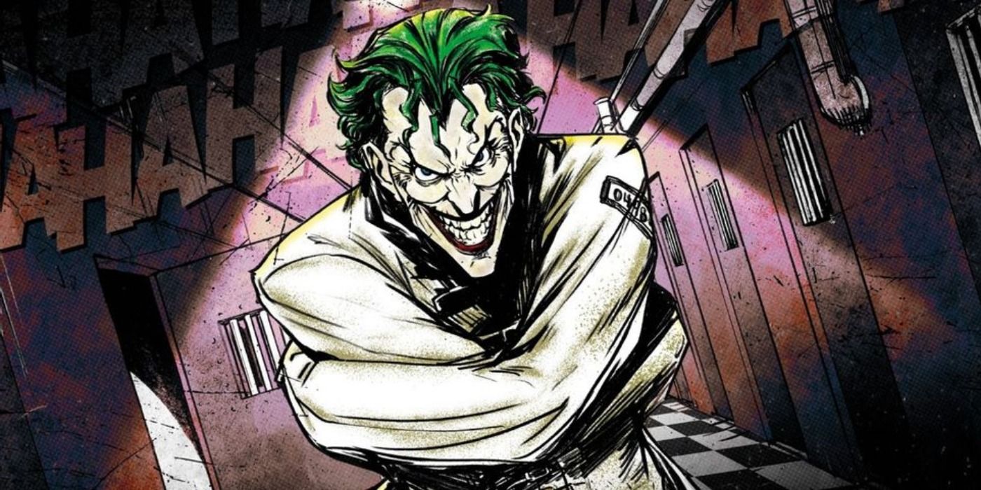 Joker laughing