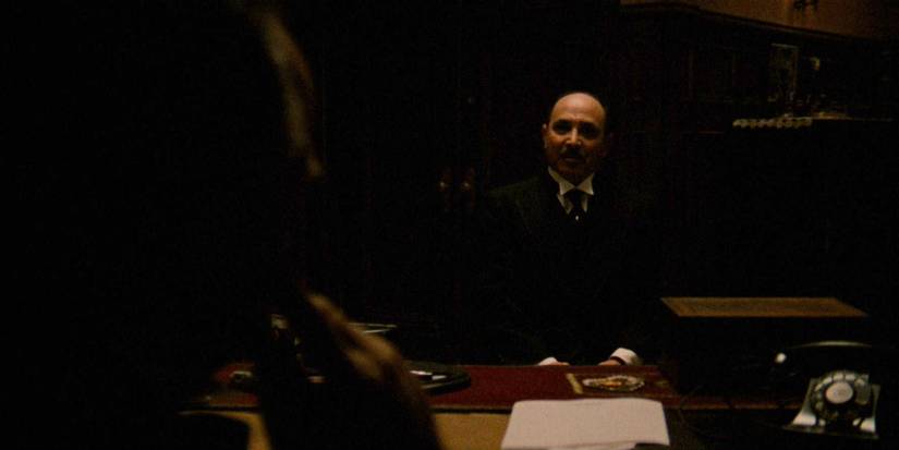 Bonasera pedindo vingança a Don Corleone em The Godfather