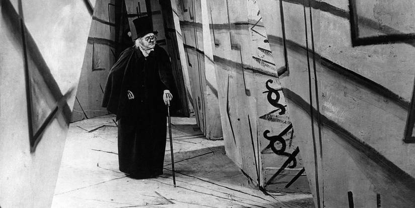 Cena do filme O Gabinete do Dr. Caligari