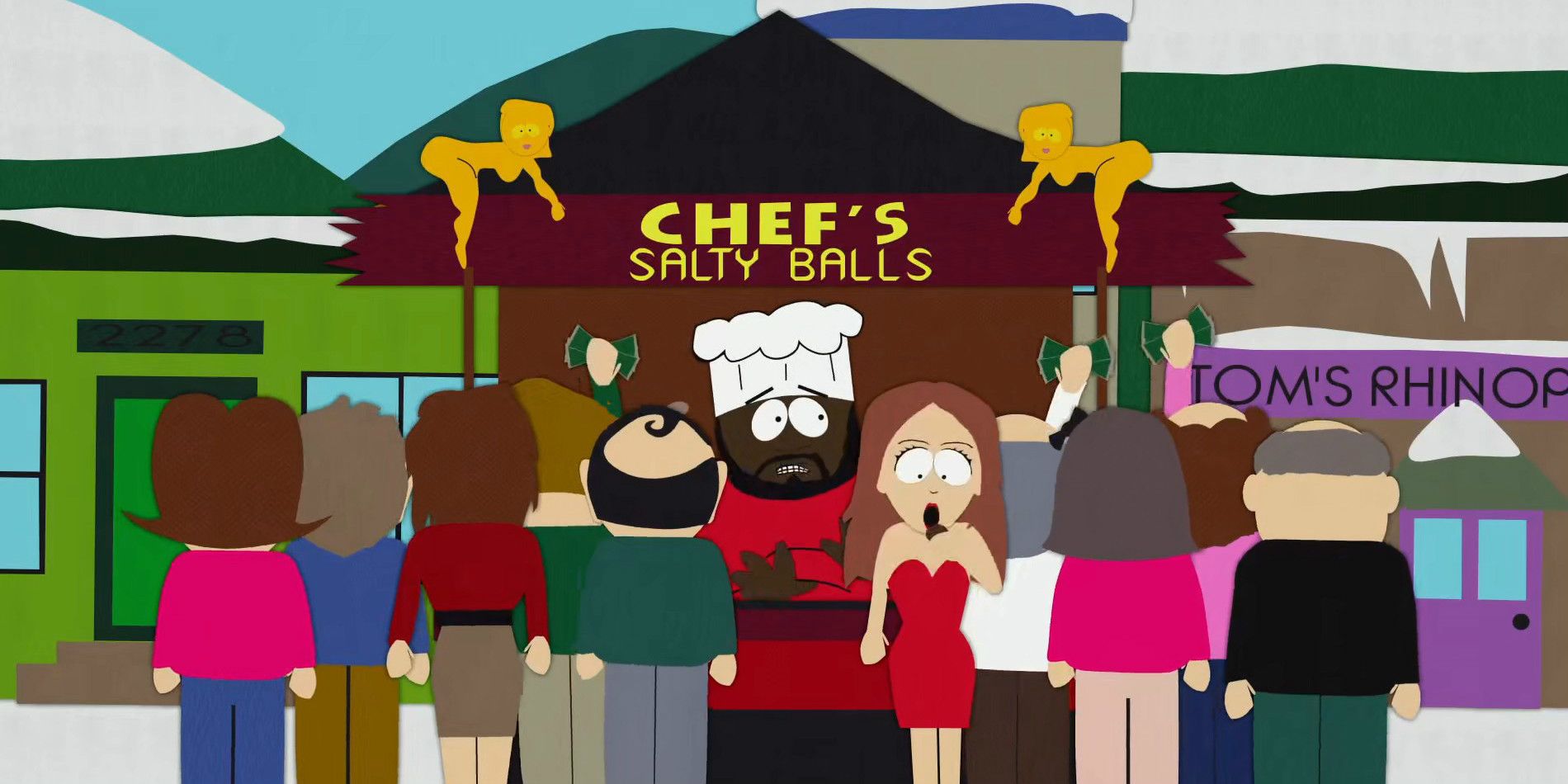 South Park Cartoon Food