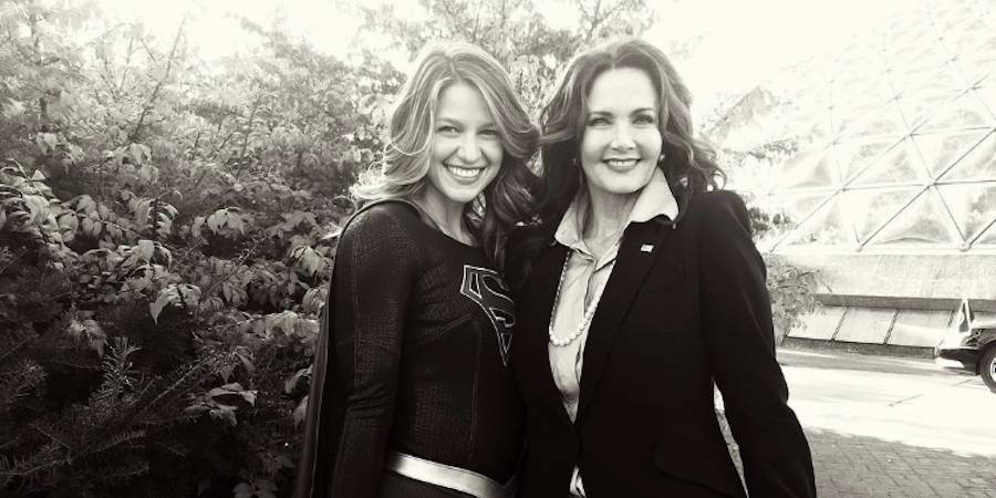 Supergirl Season 2 Set Photo Teases Lynda Carter as POTUS