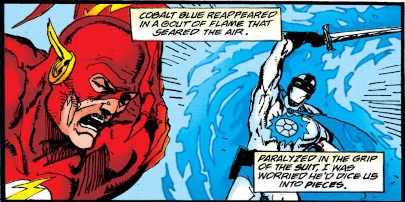 Cobalt Blue Flash Comics
