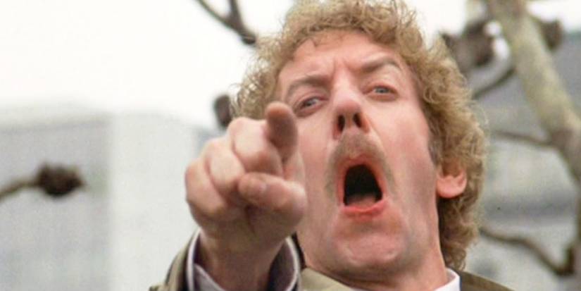 Donald Sutherland's character screaming in Invasion of the Body Snatchers