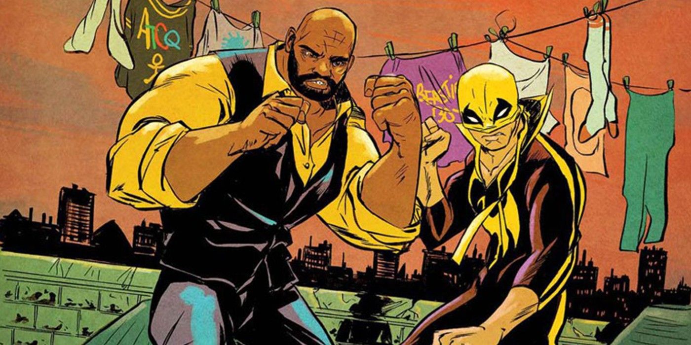 アメコミ MARVEL IRON FIST&LUKE CAGE Hasbro Marvel Legends Series 85Th Anniversary Iron Fist and