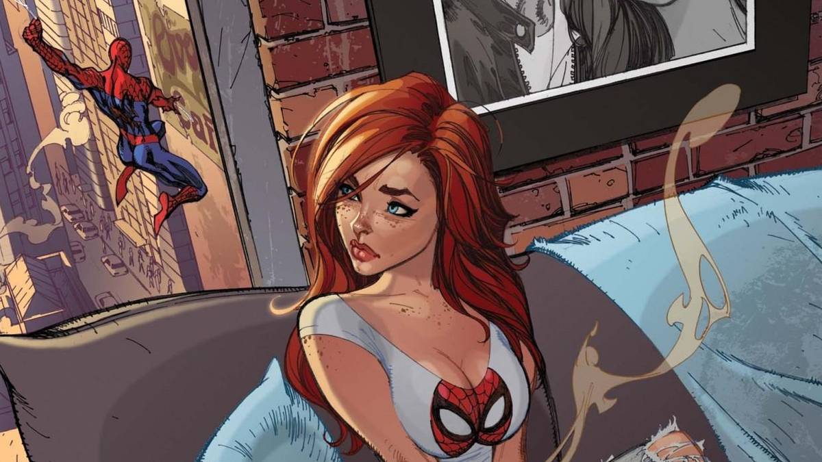 mary jane spider man red dress Mary Jane Watson as a woman