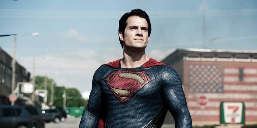Henry Cavill as Superman in Man of Steel