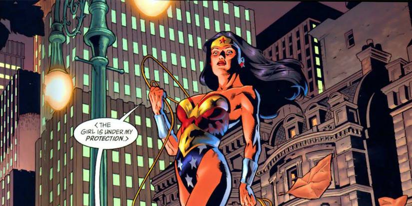 Wonder Woman in The Hiketeia
