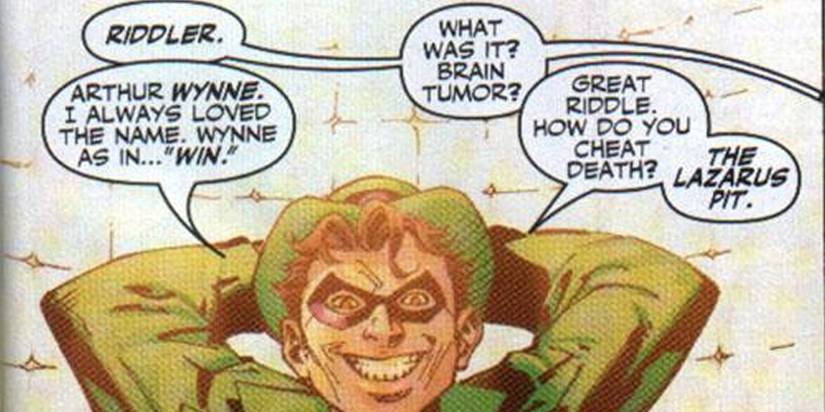 The Riddler Scars Batman: 15 Things You Didn't Know About The Riddler