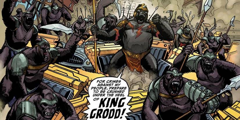 The Flash 'Attack on Gorilla City' Extended Trailer: Grodd is God