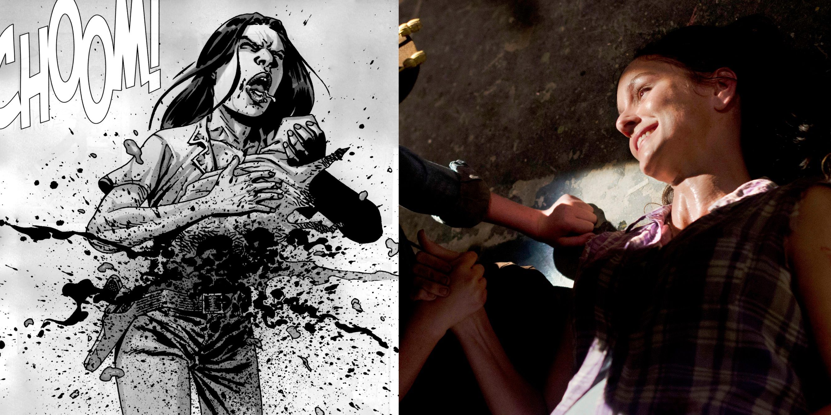The Walking Dead 16 Worst Changes From The Comic To The TV Show