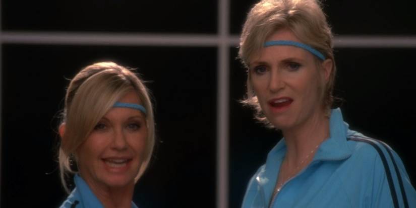 Olivia Newton John on Glee