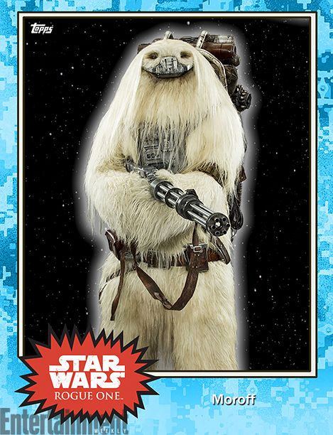Star Wars: Rogue One Topps Trading Cards Highlight New Characters