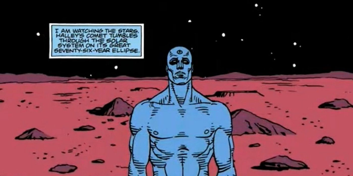 Doutor Manhattan em Marte DC Watchmen