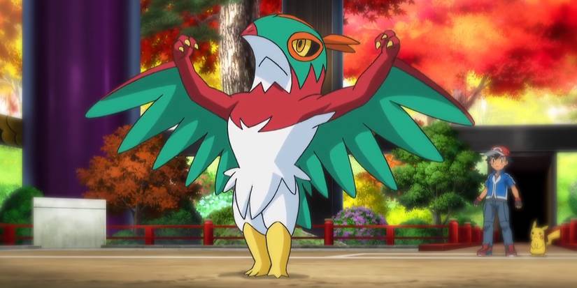 Ash's Hawlucha, as seen in Pokemon Black & White