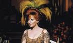 Barbra Streisand in a ball gown in Funny Girl