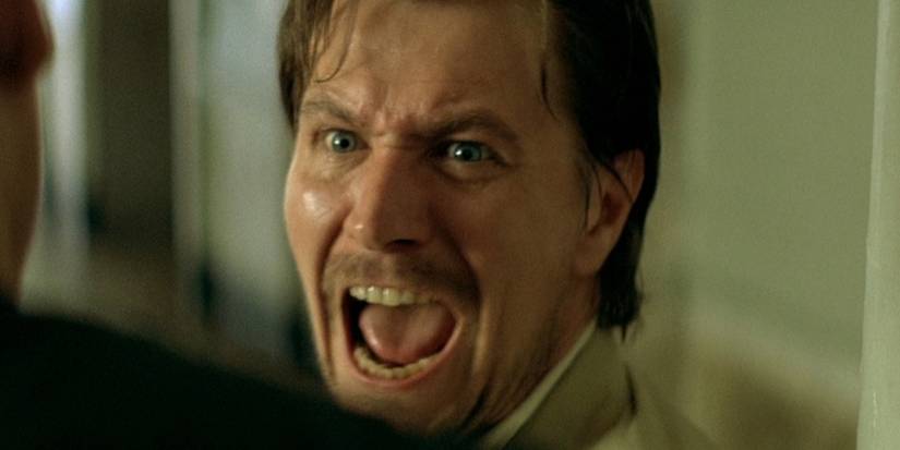 Gary Oldman screaming in Leon The Professional