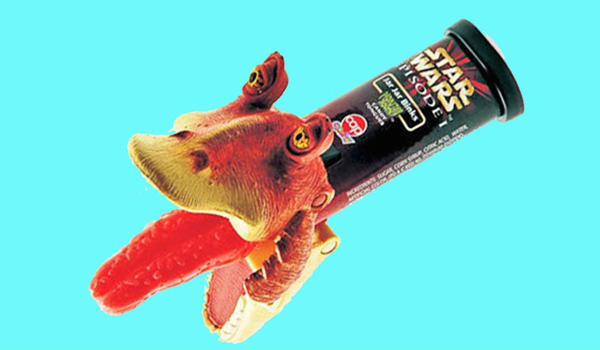 The Jar Jar Binks Lollipop Is Star Wars Most Horrific Merchandise