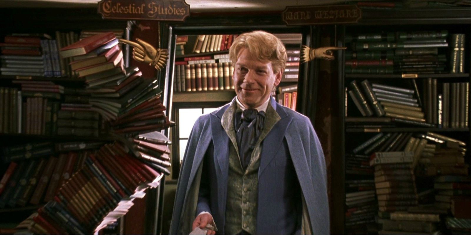 Kenneth Branagh como Gilderoy Lockhart em Harry Potter