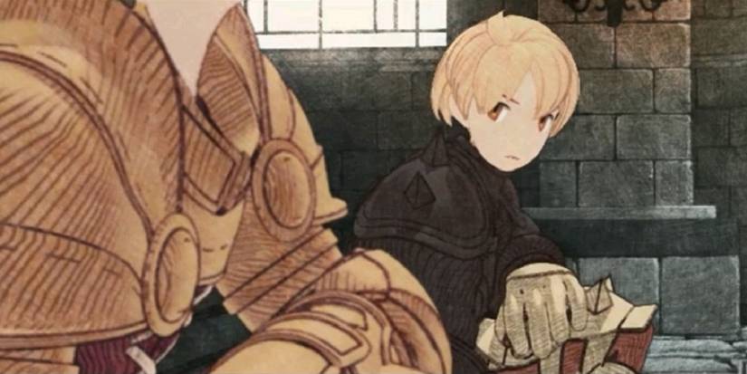 Ramza in Final Fantasy Tactics cut scene
