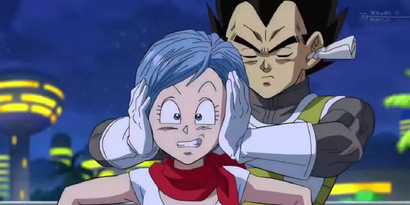 Bulma and Vegeta in Dragon Ball