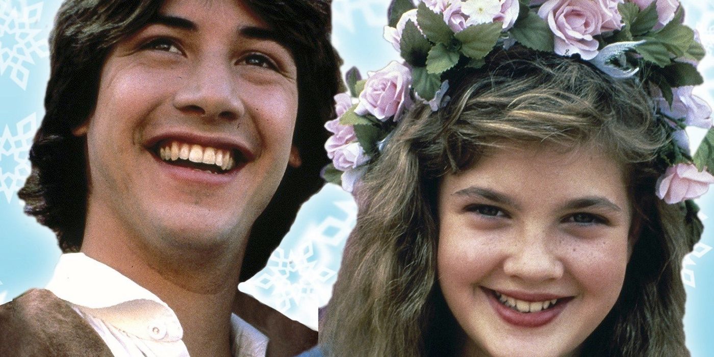 Keanu And Drew Barrymore