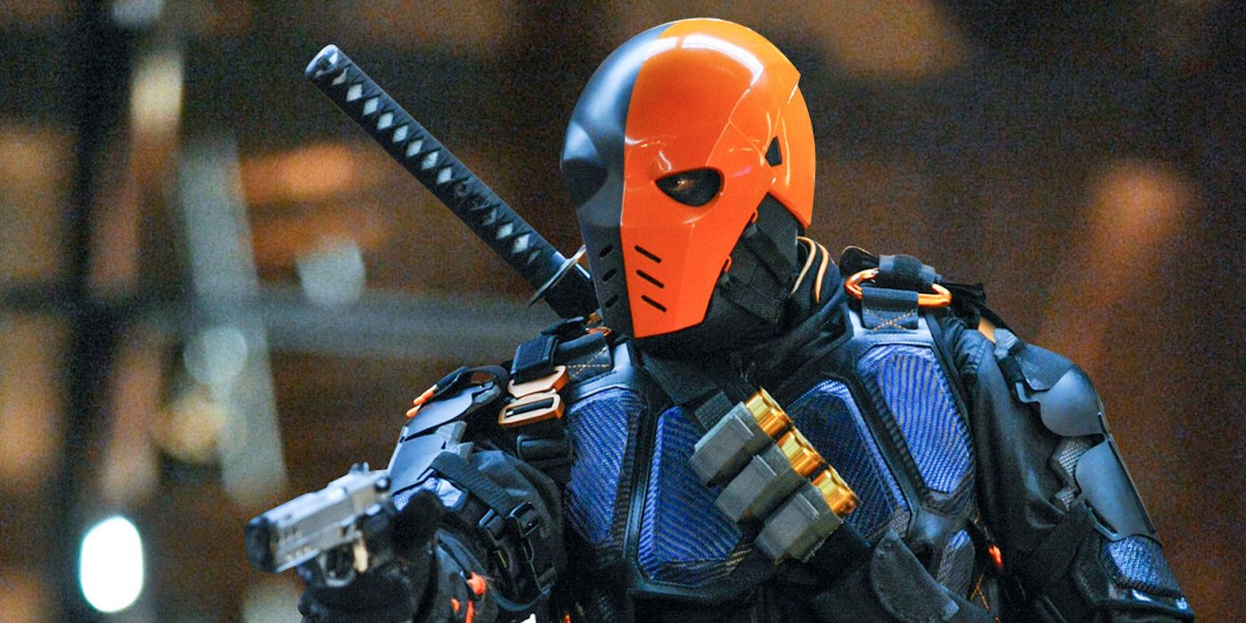 Manu Bennett as Deathstroke aka Slade Wilson on Arrow