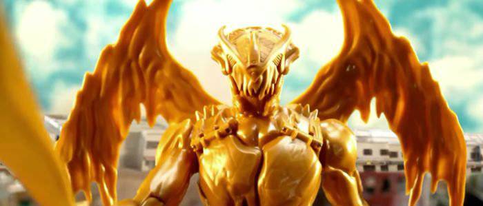 Power Rangers The Movie (2017) - Power Ranger Team with Goldar - Figurines 13cm