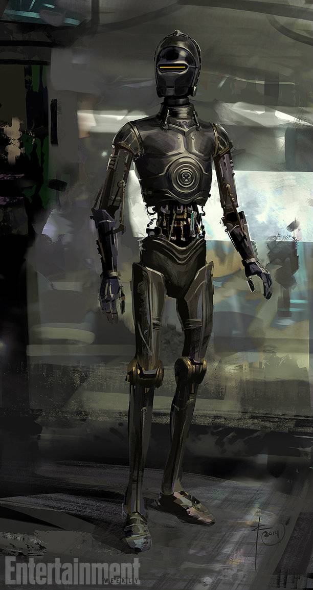 Rogue One: K-2SO's Original Design & More Revealed in Concept Art