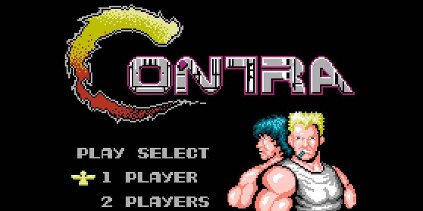 Contra Title Screen