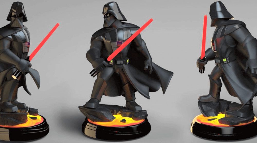 What Disney Infinity 40s Rogue One & Moana Figures Looked Like