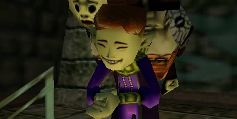 O Vendedor de Máscaras Feliz em Majora's Mask