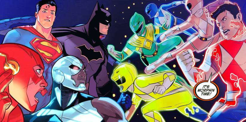 Batman Becomes A Power Ranger In Amazing Fan Art