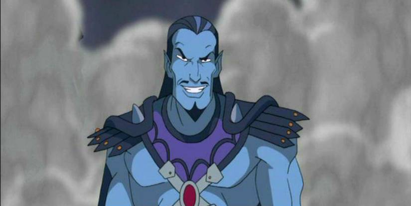 Masters Of The Universe Origins Action Figure He-Skeletor Keldor 14 Cm Blu, Con Accessori E Fumetto