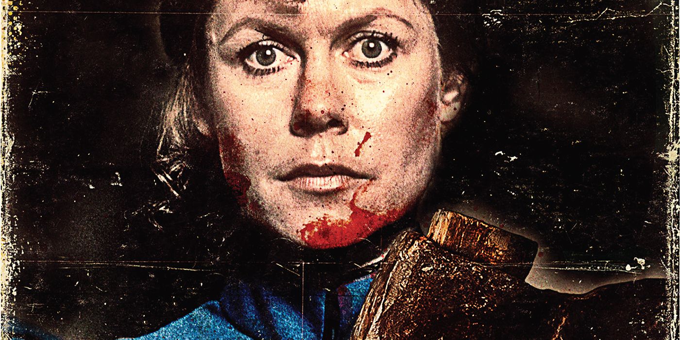 Representação de Lizzie Borden em ilustração antiga.