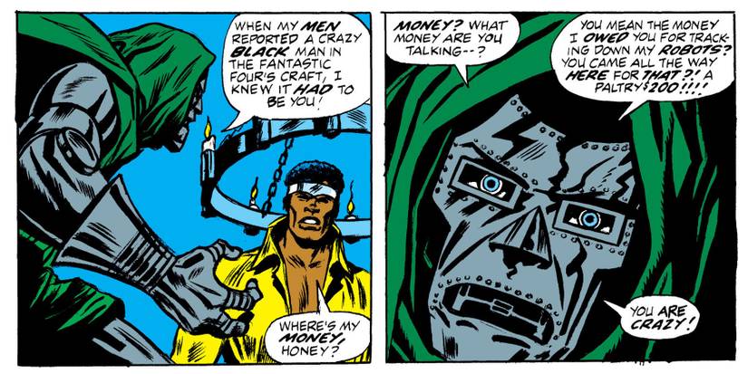 Luke Cage and Doctor Doom