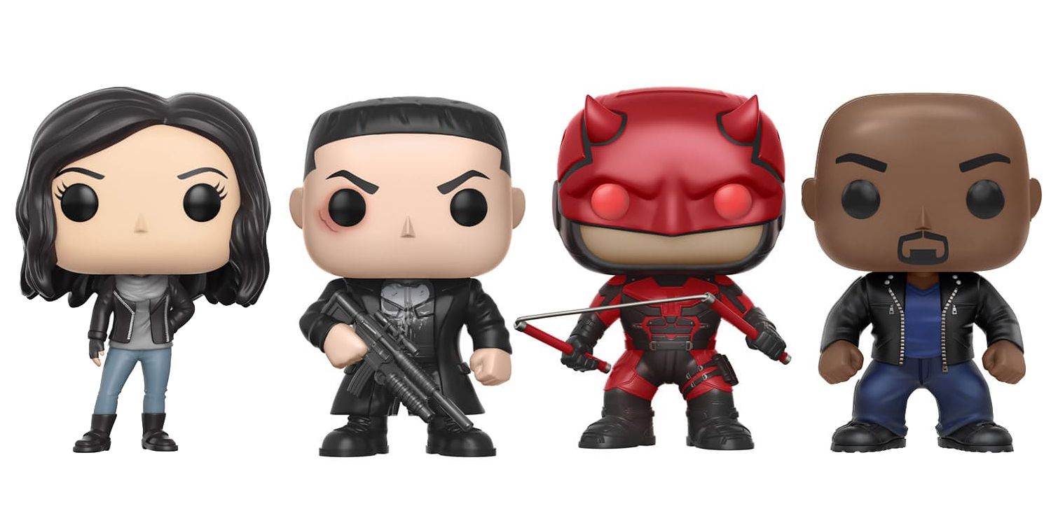Jessica Jones, Daredevil & Punisher Funko Pop! Figures Revealed