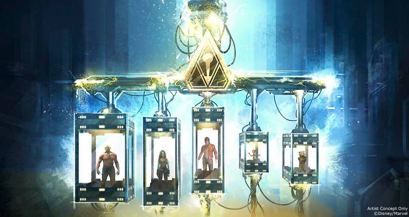 First Look at Guardians of the Galaxy Ride