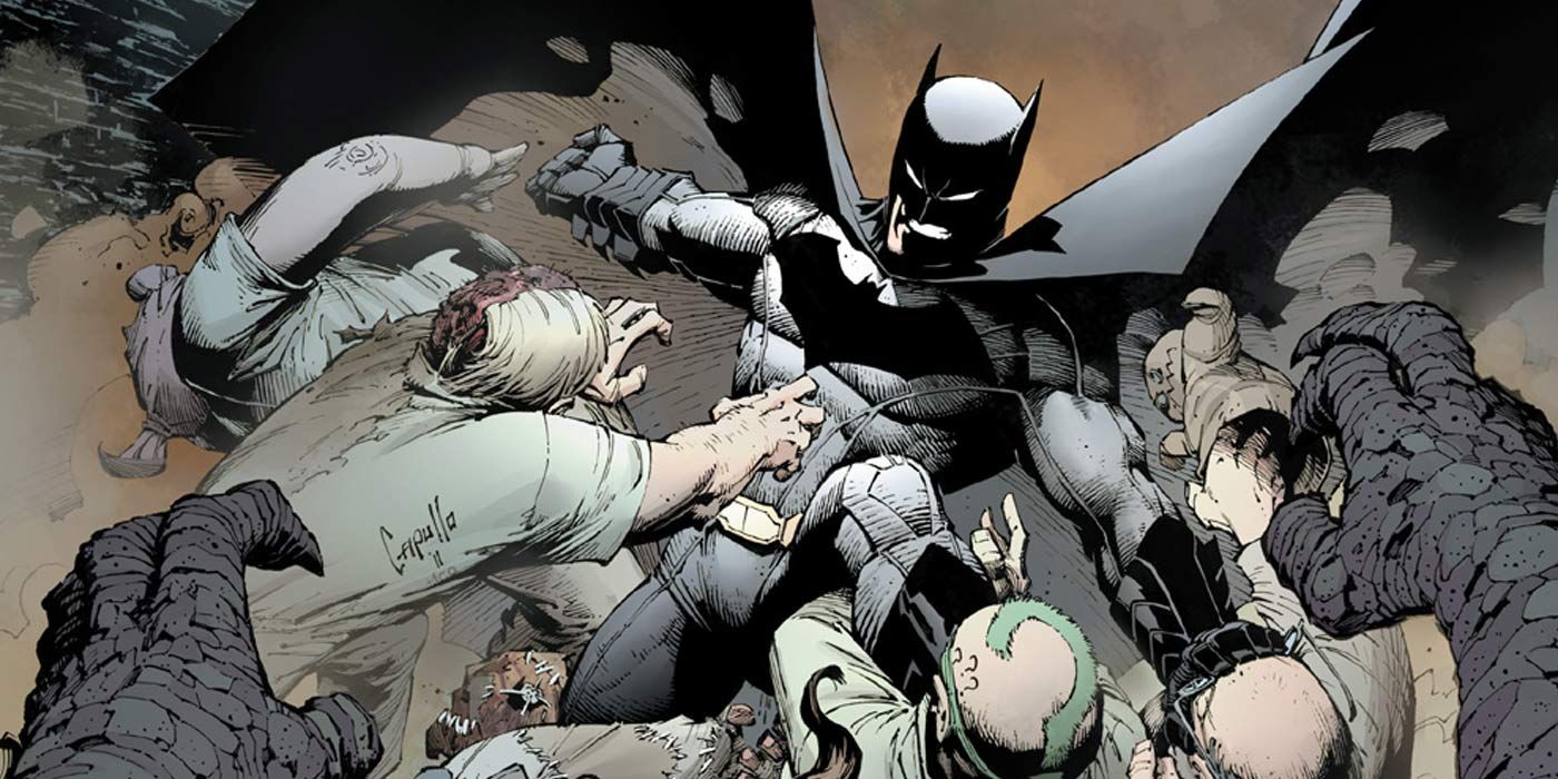 Batman Battles in Court Of Owls