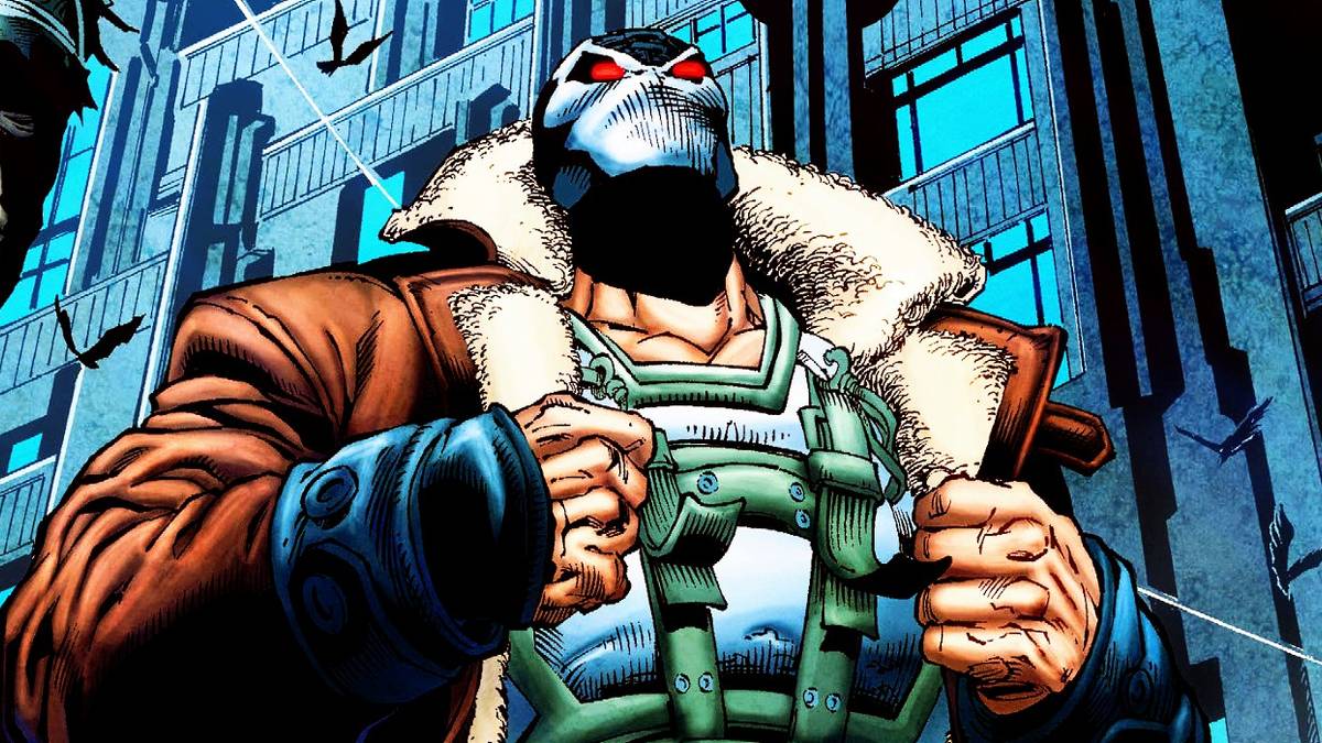 Bane Spring Attack Bane Batman Comic Art