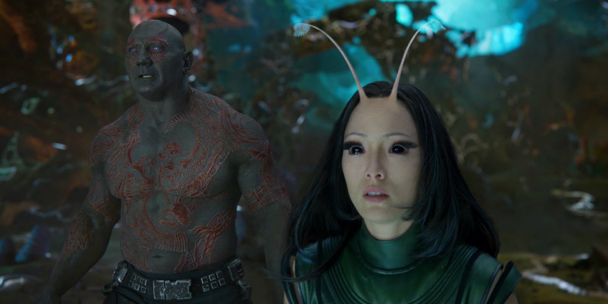 Dave Bautista & Pom Klementieffs New Movie Perfectly Reverses Their Guardians Of The Galaxy Roles