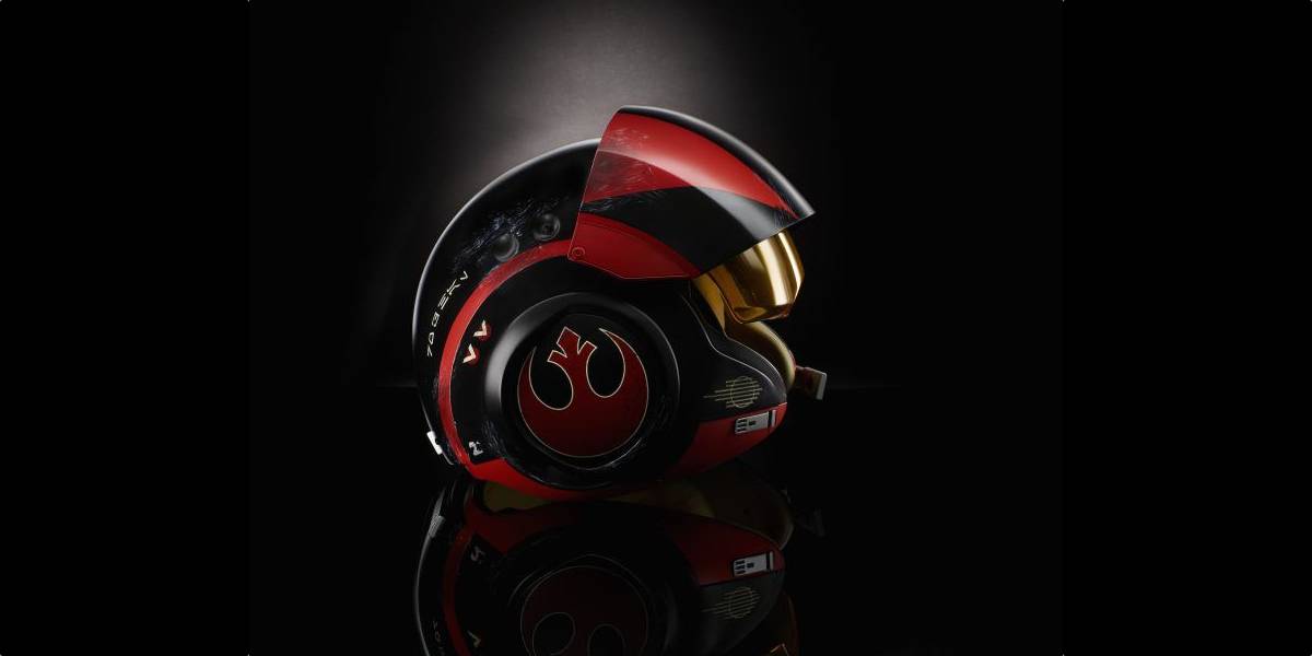 Star Wars: Hasbro Reveals Black Series Poe Dameron X-Wing Helmet