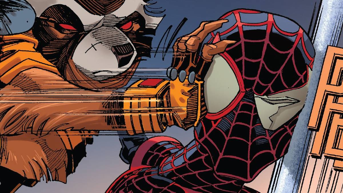 Rocket Raccoon Just Took Down Spider-Man